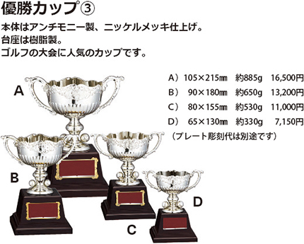 カップ トロフィー 盾 徽章用品のことならトンボまで
